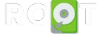 Logo firmy ROOT Rafał Kopczyk (wersja na ciemne tło)